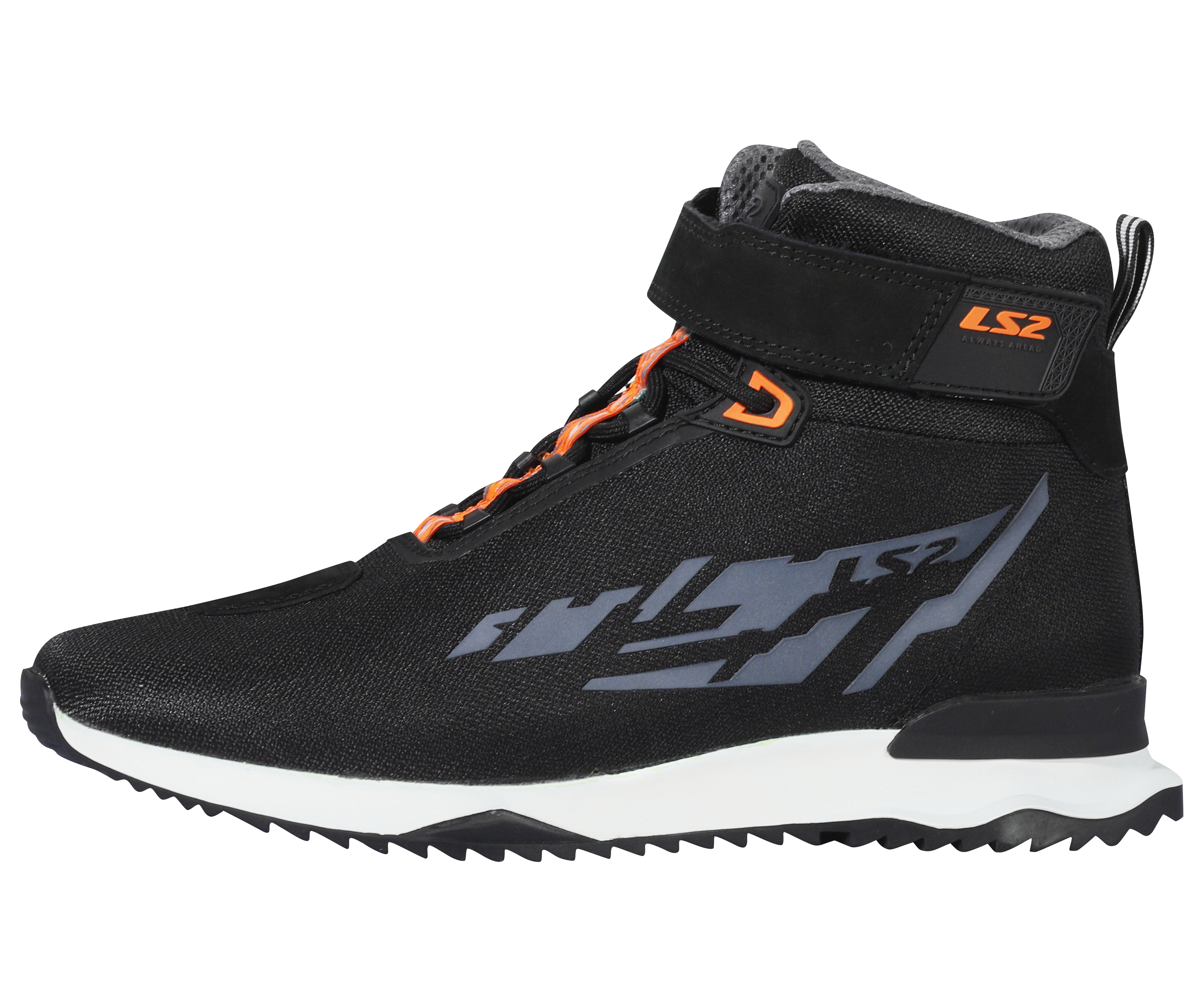 Acrux Man Boots_Blk orange_stitching gearshift lever (1)