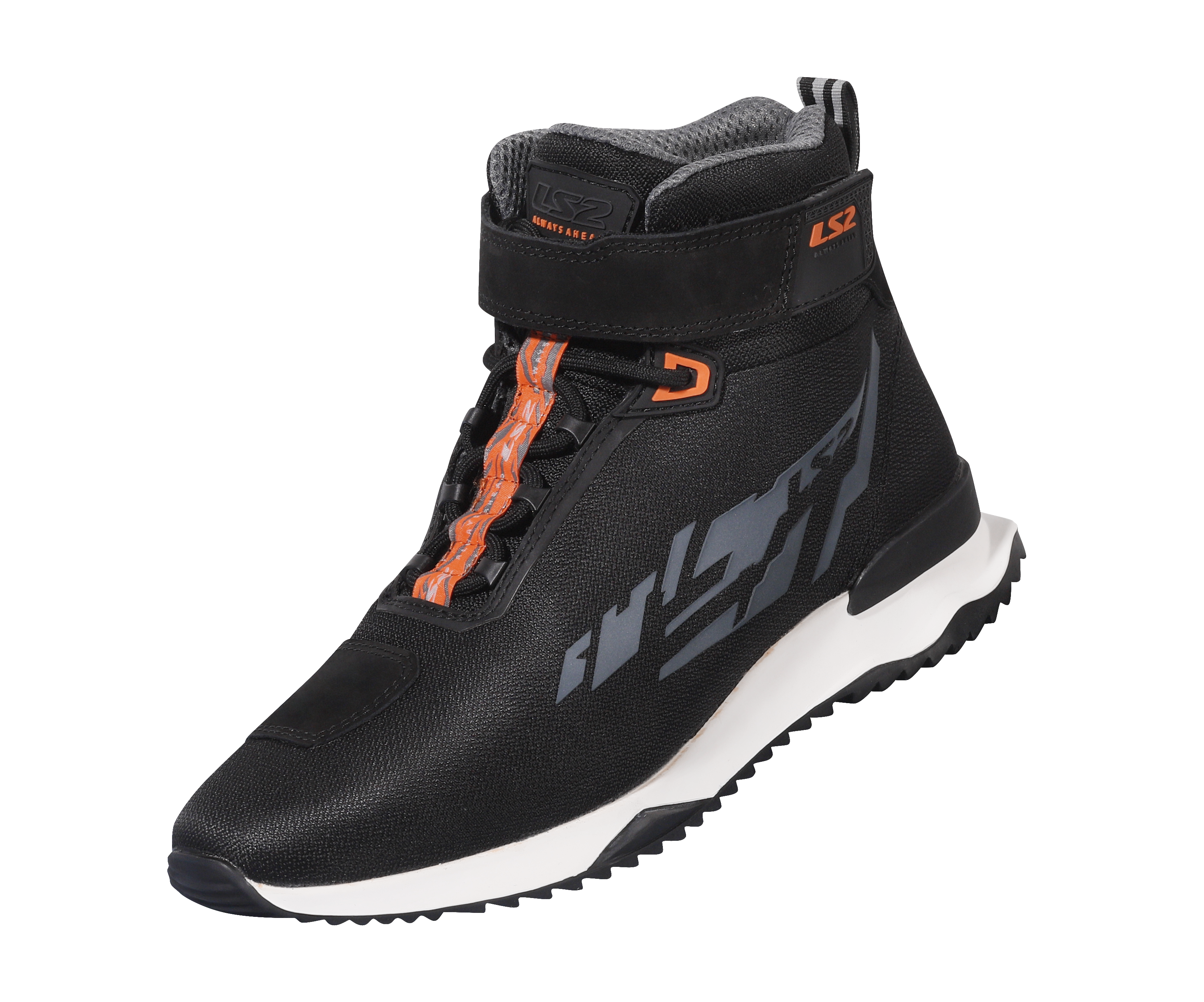 Acrux Man Boots_Blk orange_stitching gearshift lever (13)
