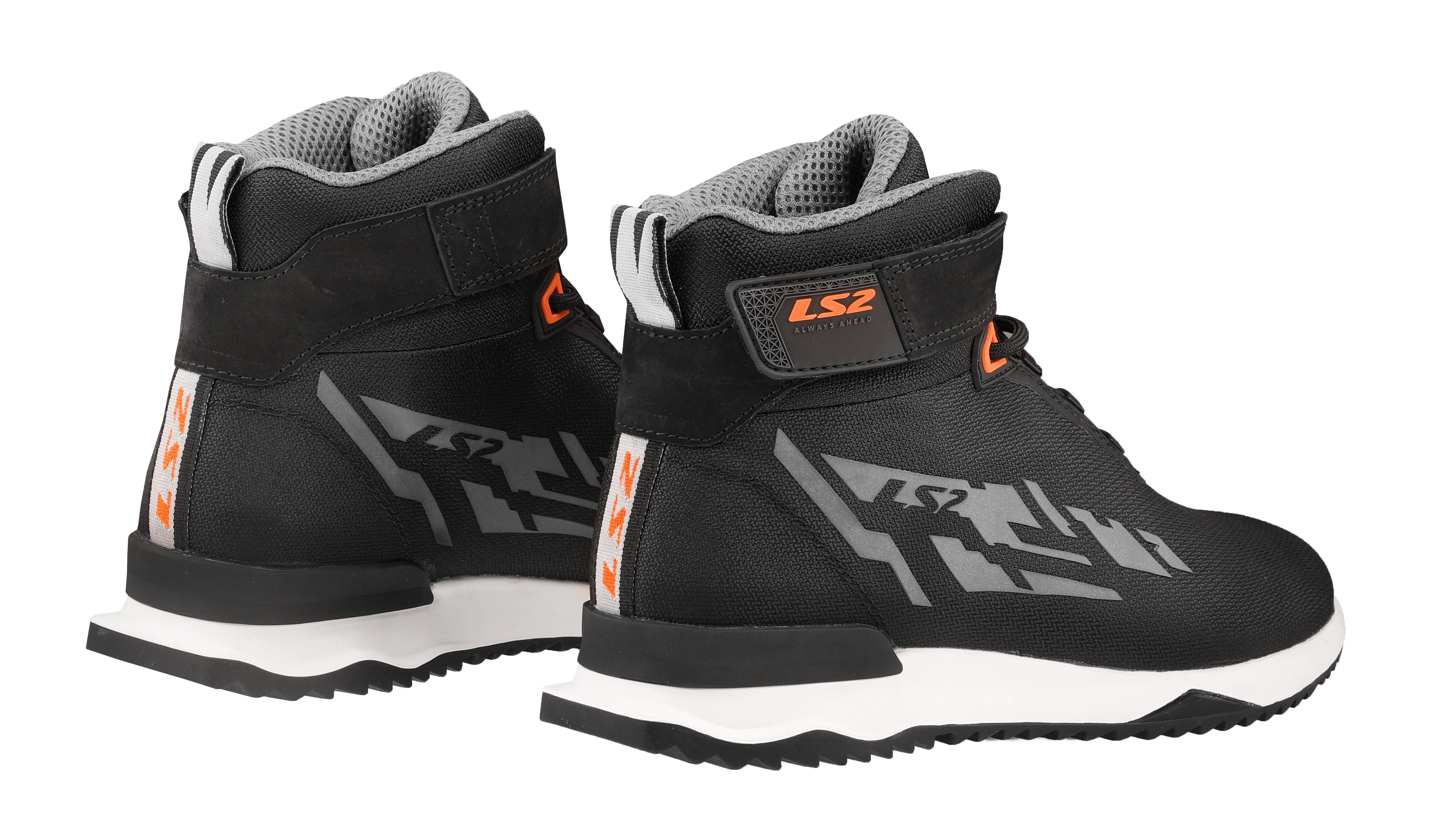 Acrux Man Boots_Blk orange_stitching gearshift lever (3)
