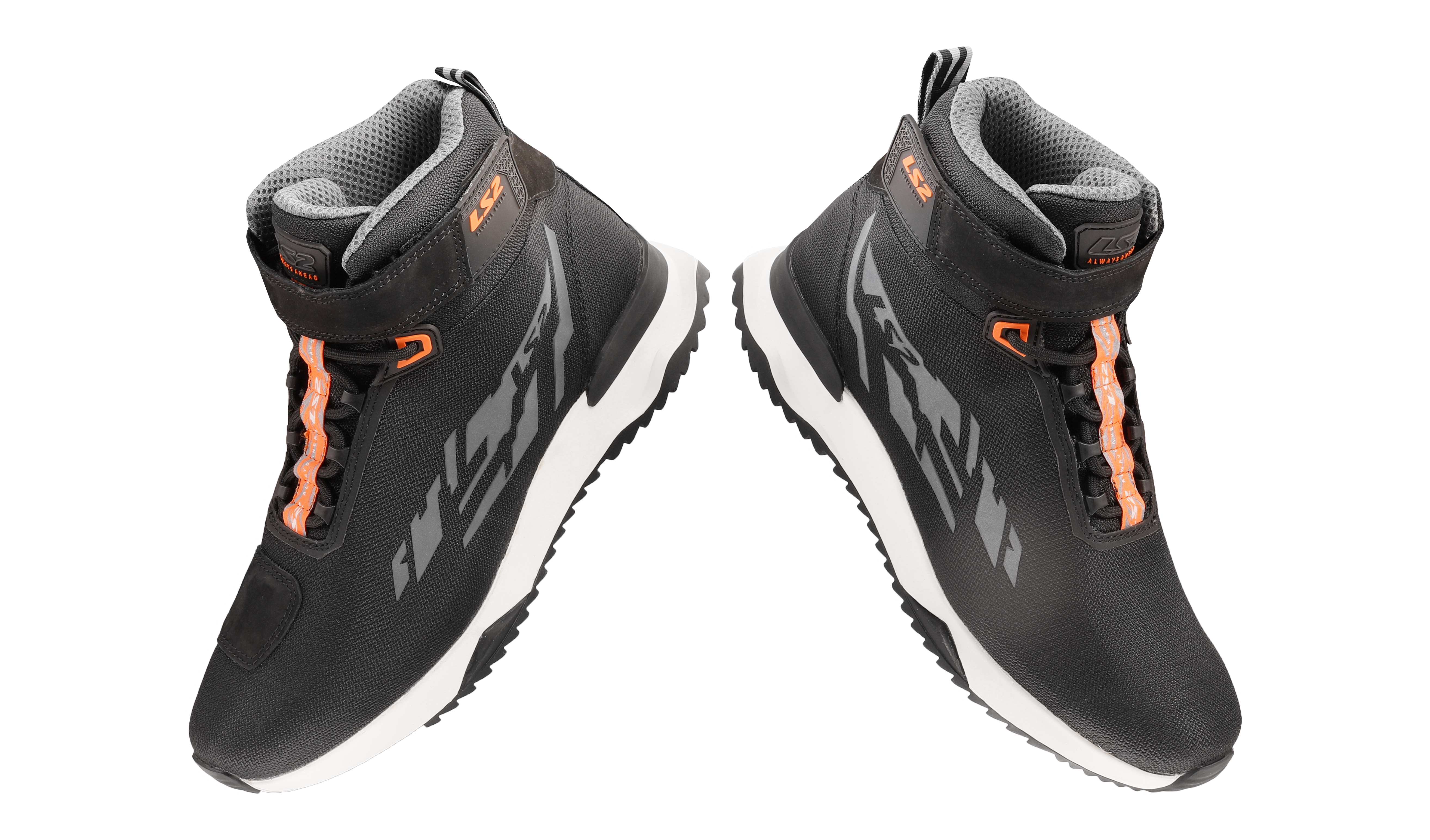 Acrux Man Boots_Blk orange_stitching gearshift lever (6)