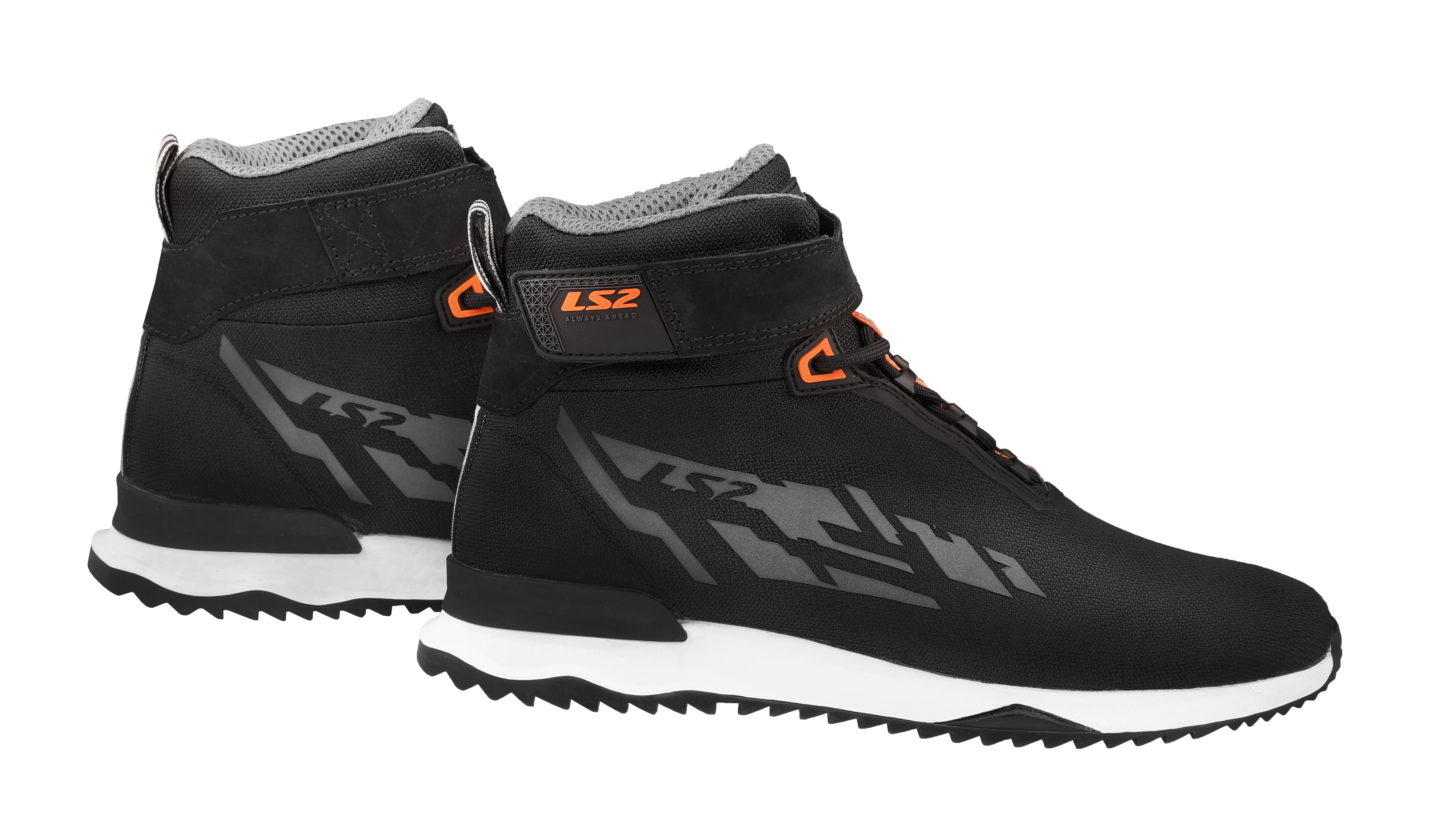 Acrux Man Boots_Blk orange_stitching gearshift lever (8)